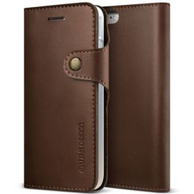 Vrs Design iPhone 8-7 Native Diary Brown Kılıf