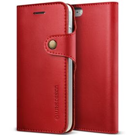 Vrs Design iPhone 8-7 Wine Native Diary Deri Kılıf