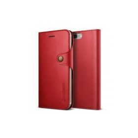 Vrs Design iPhone 8-7 Wine Native Diary Deri Kılıf