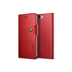 Vrs Design iPhone 8-7 Wine Native Diary Deri Kılıf