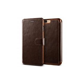 Vrs Design iPhone 8 Plus 7 Plus Dark Brown Layered Dandy Kılıf