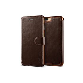 Vrs Design iPhone 8 Plus 7 Plus Dark Brown Layered Dandy Kılıf