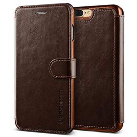 Vrs Design iPhone 8 Plus 7 Plus Dark Brown Layered Dandy Kılıf