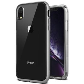 Vrs Design iPhone XR Steel Silver Crystal Bumper Kılıf