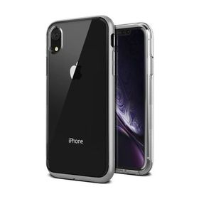 Vrs Design iPhone XR Steel Silver Crystal Bumper Kılıf