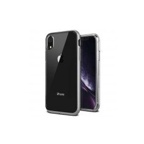 Vrs Design iPhone XR Steel Silver Crystal Bumper Kılıf