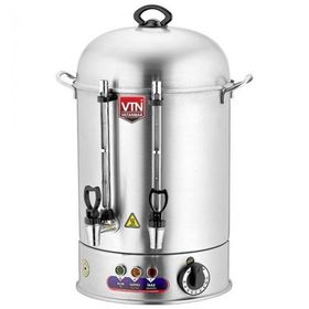 Vtn 80 Bardak Elegance 1500 W 8 lt Demleme 8 lt Su Isıtma Kapasiteli Çay Makinesi Gümüş