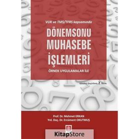 VUK ve TMS/TFRS Kapsamında Dönem Sonu Muhasebe İşlemleri - Mehmet Ekan
