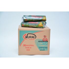 Vural 75x90 cm 10'lu Endüstriyel Battal Çöp Torbası (20 adet)