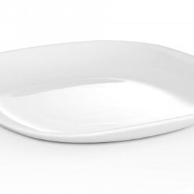 Vural Melamin 230821 Kare 6'lı 21 cm Servis Tabağı