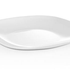 Vural Melamin 230828 Kare 6'lı 28 cm Servis Tabağı