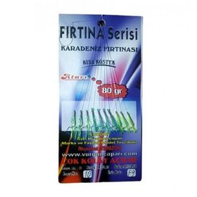 Vurgun 80 gr 10 iğneli 3 Renk Yeşil Organze Çapari