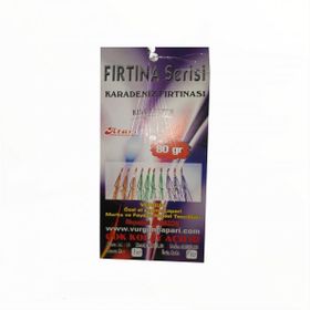 Vurgun 80 gr 10 İğneli Üç Renkli Organze Çapari