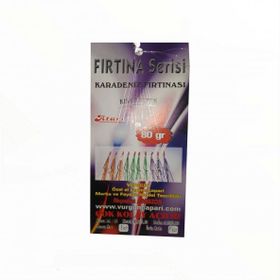 Vurgun 80 gr 10 İğneli Üç Renkli Organze Çapari