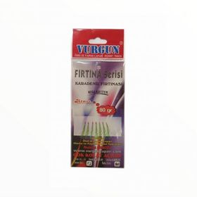 Vurgun 80 gr 7 İğneli Açık Yeşil Renkli Organze Çapari