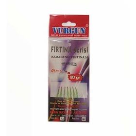 Vurgun 80 gr 7 İğneli Açık Yeşil Renkli Organze Çapari