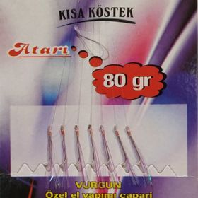 Vurgun 80 gr 7 İğneli Mor Simli Organze Çapari