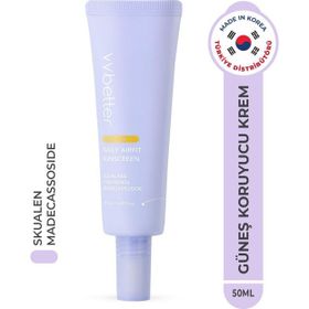 Vvbetter Daily Airfit Sunscreen SPF50+ PA++++ Yüksek Koruma Panthenol Nemlendirici Yatıştırıcı Kore 50 ml Güneş Kremi