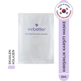 Vvbetter Rejuvenating Squalane Mask Centella Asiatica Madecassoside Hyaluronic Acid Kore 28 ml Yüz Maske