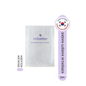 Vvbetter Rejuvenating Squalane Mask Centella Asiatica Madecassoside Hyaluronic Acid Kore 28 ml Yüz Maske