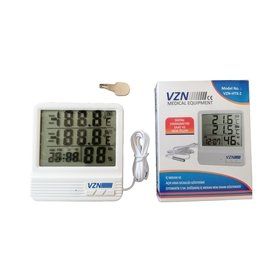 VZN Dijital Termometre Saat ve Nem Ölçer