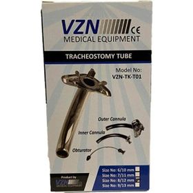 VZN No:8/12 Gümüş Trakeostomi Kanülü