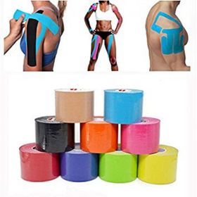 VZN Siyah 5 cm x 5 m Ağrı Tedavi Kinezio Bant Sporcu Bandı