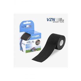 VZN Siyah 5 cm x 5 m Ağrı Tedavi Kinezio Bant Sporcu Bandı