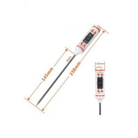 VZN TP101 Gıda Sıvı Et Su Yiyecek Sıcaklık Ölçer Termometre