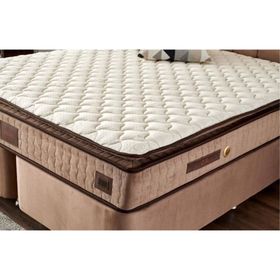 W.Cotton 100x200 CM Tek Kişilik Pedli Yatak Full Ortopedik Yaylı Yatak