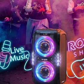 W-King T9 Pro Siyah Bluetooth Hoparlör