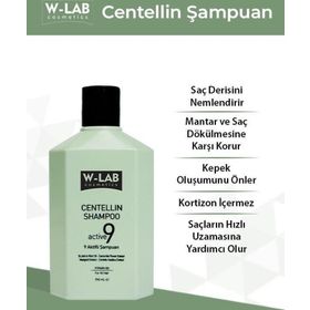 W- LAB 250 ml Kozmetik Centellin 9 Aktifli Şampuan