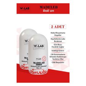 W-Lab Cosmetics 50 ml 2'li Madeleb Roll On Paket