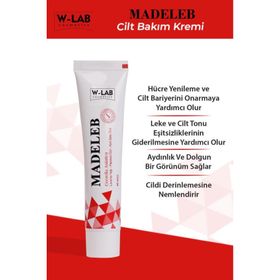 W-Lab Kozmetik 40 ml Madeleb Cilt Yenileyici Krem