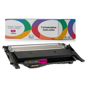 W2073A 117A HP Kırmızı Cipsiz Muadil Toner