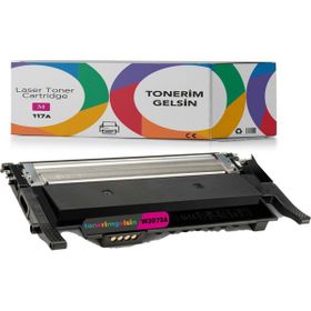 W2073A 117A HP Kırmızı Cipsiz Muadil Toner