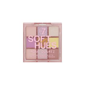 W7 Soft Hues- Rose Quartz 9'lu Far Paleti