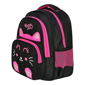 Waddell 5011 Kapitone Kedi Desenli İlkokul Sırt ve Beslenme Çantası