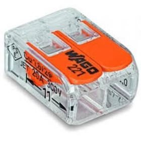 Wago 221-412 2x4 mm Tırnaklı Buat Klemensi