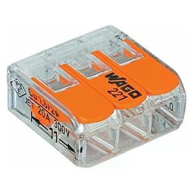 Wago 221-413 3'lü Çok Amaçlı Buat Klemensi