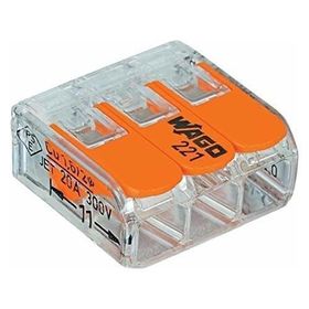 Wago 221-413 3'lü Çok Amaçlı Buat Klemensi