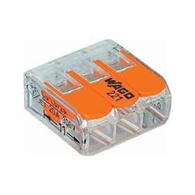 Wago 221-413 3'lü Çok Amaçlı Buat Klemensi
