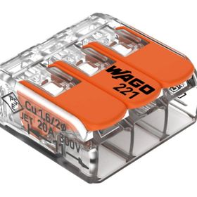 Wago 221-413 3x4 mm 2 Buat ve Çok Amaçlı Klemens