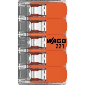 Wago 221-415 10x5'li Çok Amaçlı Buat Klemensi