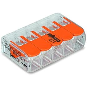 Wago 221-415 25 Adet 5x4 mm2 Buat ve Çok Amaçlı Klemens