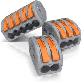 Wago 222-415 40 Adet 5x2.5 mm2 Buat ve Çok Amaçlı Klemens
