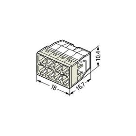 Wago 2273-208 50 Adet 8x2 5 mm2 Buat Klemensi
