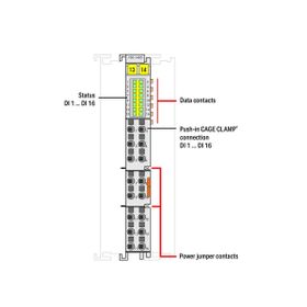 Wago 750-1405 24V DC 16 Kanal Dijital Giriş Modülü
