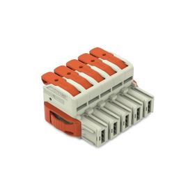 Wago 832-1105-037-000 10 Adet 10 mm2 Kilitlemeli 5 Kutuplu MCS Dişi Konnektör