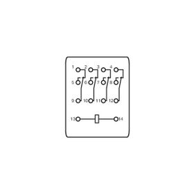 Wago 858-151 3 Adet 220Vac 4X5A Kontak Röle